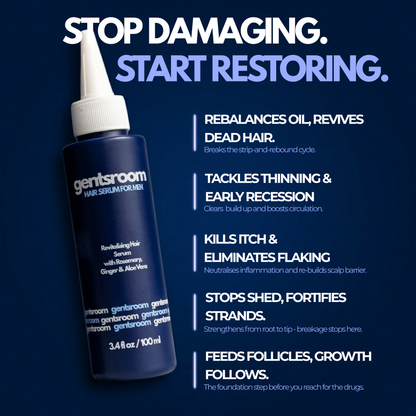 Gentsroom Revitalising Hair Serum For Men